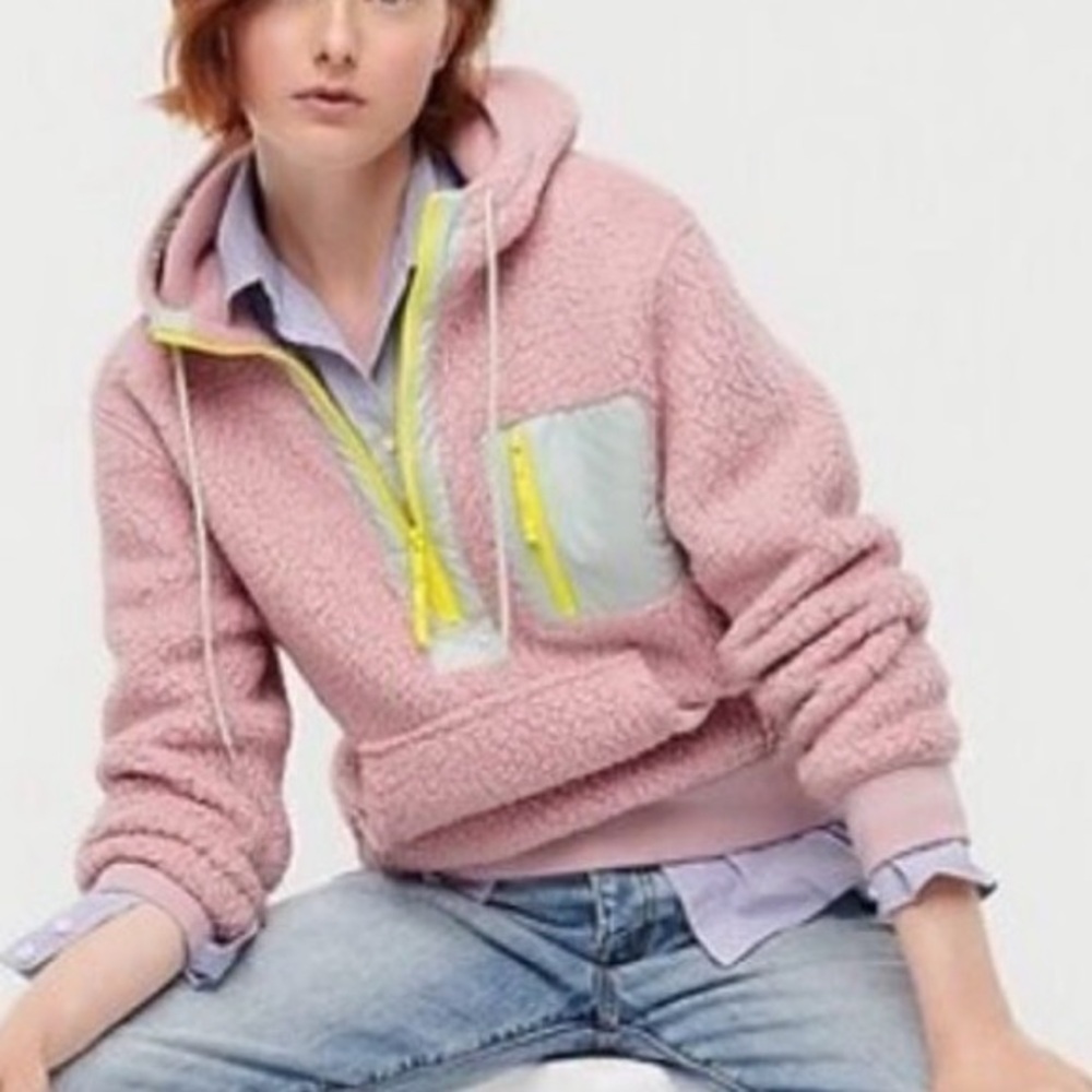 NWOT Jcrew Polartec Sherpa Fleece, size small